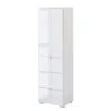 Fredriks Armoire haute Larado II - Blanc brillant / Blanc -Meubles de salle de bain Soldes 2022 1000021913 200611 13112500024 IMAGE P000000001000021913