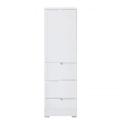 Fredriks Armoire haute Larado II - Blanc brillant / Blanc -Meubles de salle de bain Soldes 2022 1000021913 200611 13112600025 DETAILS P000000001000021913