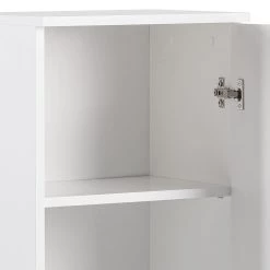 Fredriks Armoire haute Larado II - Blanc brillant / Blanc -Meubles de salle de bain Soldes 2022 1000021913 200611 13113200030 DETAILS P000000001000021913