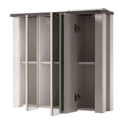 Giessbach Armoire avec miroir Dodge - Avec éclairage - Imitation mélèze blanc / Imitation pin -Meubles de salle de bain Soldes 2022 1000021917 200907 06280000005 DETAILS P000000001000021917