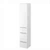 Giessbach Armoire de salle de bain Kopenhagen - Blanc brillant - Largeur : 25 cm -Meubles de salle de bain Soldes 2022 1000047505 210826 12440300027 IMAGE P000000001000047505