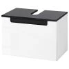 Giessbach Meuble sous vasque Laris - Blanc brillant / Anthracite -Meubles de salle de bain Soldes 2022 1000047617 211011 093219000017 IMAGE P000000001000047617