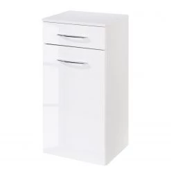 Giessbach Armoire basse Florida - Blanc brillant / Blanc