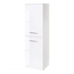 Giessbach Armoire midi Florida - Blanc brillant / Blanc