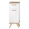 Pelipal Armoire basse Quickset 923 I - Blanc / Imitation chêne Riviera -Meubles de salle de bain Soldes 2022 1000071646 210826 12444800035 IMAGE P000000001000071646