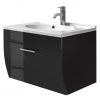 Posseik Ensemble de meubles lavabo Tara - Anthracite -Meubles de salle de bain Soldes 2022 1000072658 200303 06081700027 IMAGE P000000001000072658