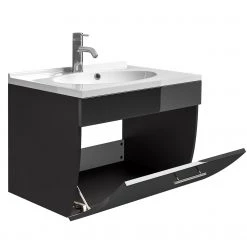 Posseik Ensemble de meubles lavabo Tara - Anthracite -Meubles de salle de bain Soldes 2022 1000072658 200303 06081700032 DETAILS P000000001000072658