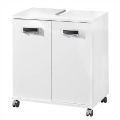 Schildmeyer Meuble sous vasque Granby - 2 portes - Blanc
