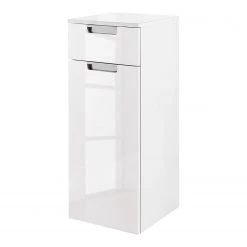 Schildmeyer Armoire basse Romana - Blanc brillant