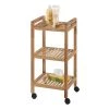 WENKO Etagère sur roulettes Norway - 3 tablettes -Meubles de salle de bain Soldes 2022 1000103933 210729 14352200004 IMAGE P000000001000103933