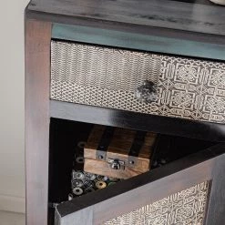 Wolf-Möbel Armoire basse Goa - Multicolore -Meubles de salle de bain Soldes 2022 1000104021 191213 11390000029 DETAILS P000000001000104021