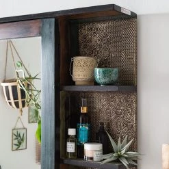 Wolf-Möbel Armoire à glace Goa - Acacia massif - Multicolore -Meubles de salle de bain Soldes 2022 1000104142 30 GALLERYIMAGES P000000001000104142