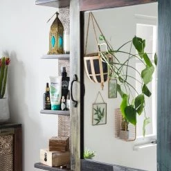 Wolf-Möbel Armoire à glace Goa - Acacia massif - Multicolore -Meubles de salle de bain Soldes 2022 1000104142 40 GALLERYIMAGES P000000001000104142