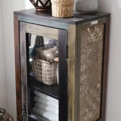 Wolf-Möbel Armoire Goa II - Acacia massif - Multicolore -Meubles de salle de bain Soldes 2022 1000104144 30 GALLERYIMAGES P000000001000104144