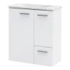 Schildmeyer Meuble lavabo Matteo - Blanc mat