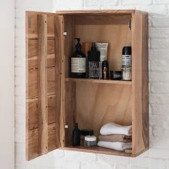 Ars manufacti Meuble haut Woodston - Acacia massif / Fer - Acacia Marron clair 24 Ars manufacti Meuble haut Woodston - Acacia massif / Fer - Acacia Marron clair -Meubles de salle de bain Soldes 2022 1000125856 190326 07524200035 MOOD GALLERYIMAGES P000000001000125856 mood