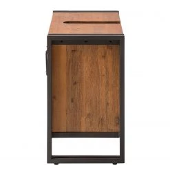 Ars manufacti Meuble sous lavabo Manchester II - Acacia massif / Métal - Acacia / Anthracite -Meubles de salle de bain Soldes 2022 1000126703 190514 10031100026 GALLERYIMAGES P000000001000126703