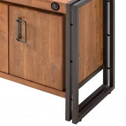 Ars manufacti Meuble sous lavabo Manchester II - Acacia massif / Métal - Acacia / Anthracite -Meubles de salle de bain Soldes 2022 1000126703 190514 10031100028 GALLERYIMAGES P000000001000126703