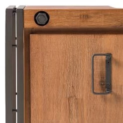 Ars manufacti Meuble sous lavabo Manchester II - Acacia massif / Métal - Acacia / Anthracite -Meubles de salle de bain Soldes 2022 1000126703 190514 10031100030 GALLERYIMAGES P000000001000126703