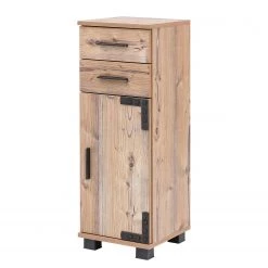 Schildmeyer Meubles bas Zadar - Anthracite - Imitation épicéa bleu