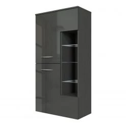 Giessbach Armoire de salle de bain Florida III - Gris brillant / Gris graphite