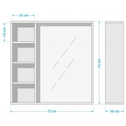 Schildmeyer Miroir Edia - Imitation chêne du Panama -Meubles de salle de bain Soldes 2022 1000134028 211014 165805000532 SKETCH DETAILS P000000001000134028 sketch