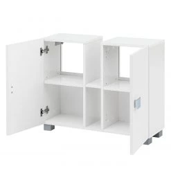 Schildmeyer Meuble sous lavabo Edia - Blanc -Meubles de salle de bain Soldes 2022 1000134039 181109 16054737 GALLERYIMAGES P000000001000134039