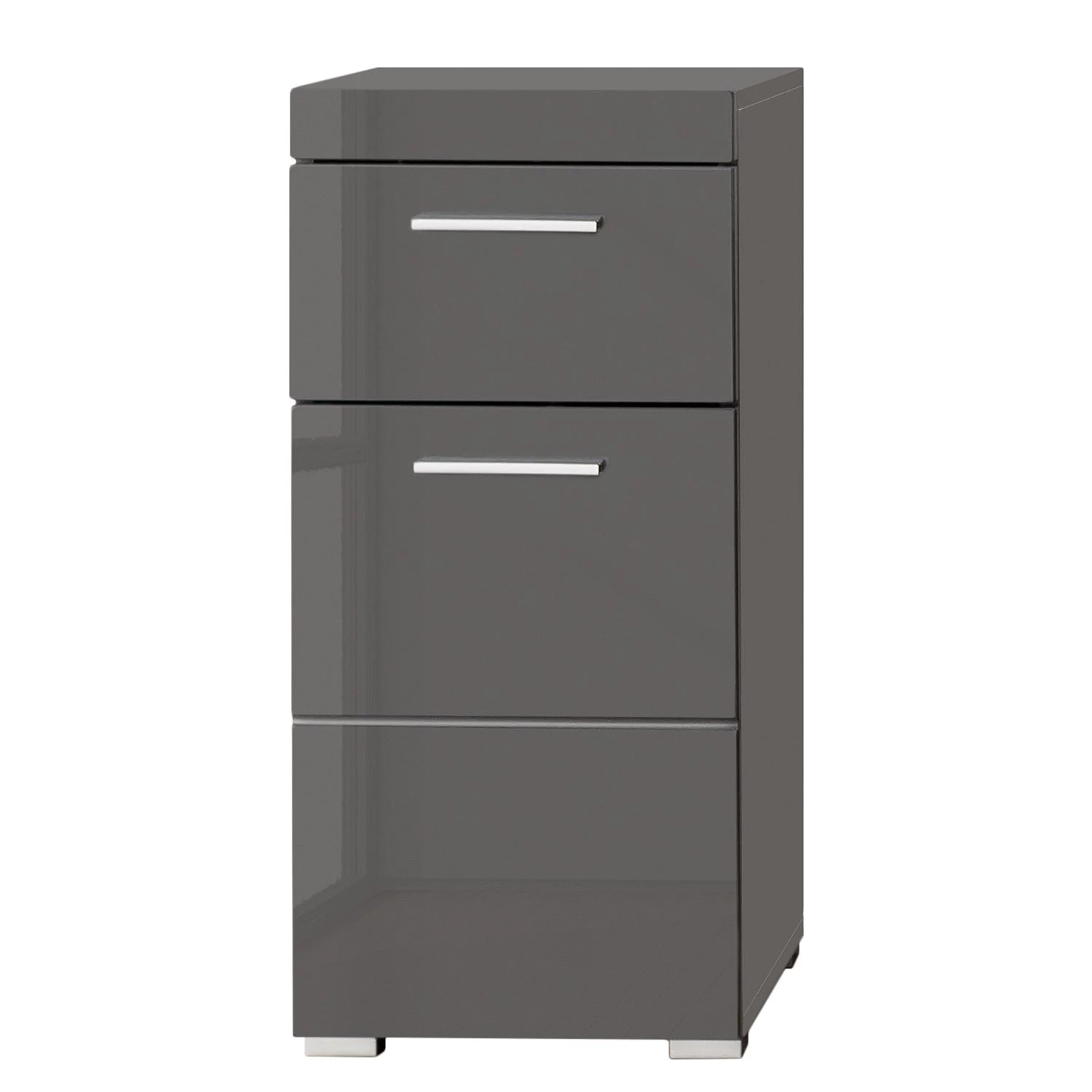 Trendteam Meuble bas Amanda - Gris brillant - Largeur : 37 cm 3 Trendteam Meuble bas Amanda - Gris brillant - Largeur : 37 cm