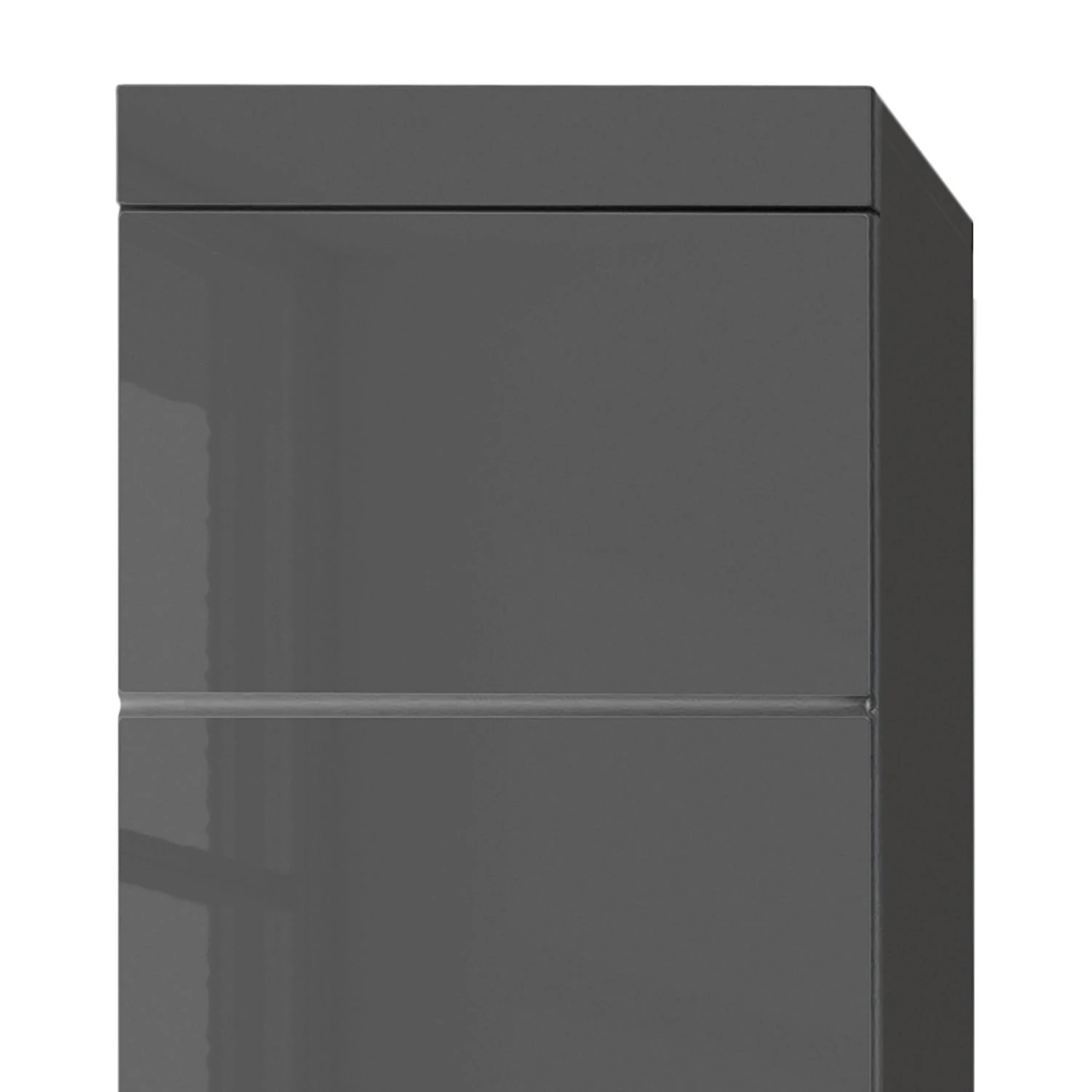 Trendteam Meuble haut Amanda - Gris brillant - Largeur : 37 cm 7 Trendteam Meuble haut Amanda - Gris brillant - Largeur : 37 cm – Image 5