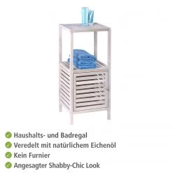 WENKO Étagère Norway I - Noyer massif - Noyer blanc 12 WENKO Étagère Norway I - Noyer massif - Noyer blanc -Meubles de salle de bain Soldes 2022 1000138152 200519 12504500139 DETAILS P000000001000138152