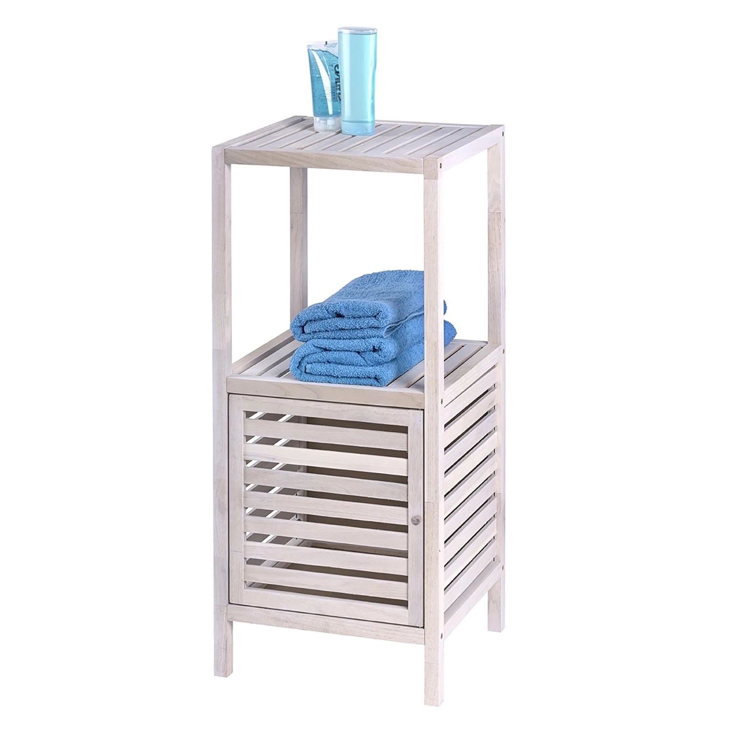 WENKO Étagère Norway I - Noyer massif - Noyer blanc 3 WENKO Étagère Norway I - Noyer massif - Noyer blanc