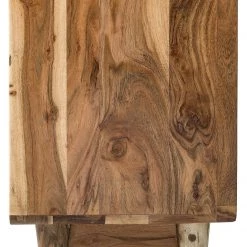 Ars manufacti Meuble sous lavabo Buuda - Partiellement en acacia massif - Écru / Acacia -Meubles de salle de bain Soldes 2022 1000145837 190614 11323600021 GALLERYIMAGES P000000001000145837