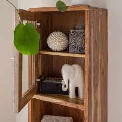 Ars manufacti Armoire colonne Buuda - Partiellement en acacia massif - Écru / Acacia 29 Ars manufacti Armoire colonne Buuda - Partiellement en acacia massif - Écru / Acacia -Meubles de salle de bain Soldes 2022 1000145838 190808 12522600018 DETAILS P000000001000145838