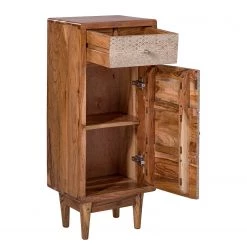 Ars manufacti Meuble bas Buuda - Partiellement en acacia massif - Écru / Acacia -Meubles de salle de bain Soldes 2022 1000145839 191203 13310600010 DETAILS P000000001000145839