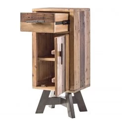 Ars manufacti Meuble bas Tamati - Pin massif / Métal - Pin / Noir -Meubles de salle de bain Soldes 2022 1000147138 190704 14114700013 DETAILS P000000001000147138