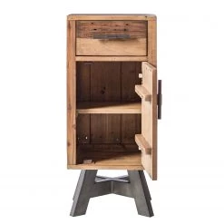 Ars manufacti Meuble bas Tamati - Pin massif / Métal - Pin / Noir -Meubles de salle de bain Soldes 2022 1000147138 190704 14114700014 DETAILS P000000001000147138