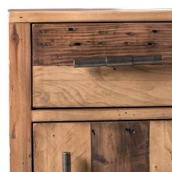 Ars manufacti Meuble bas Tamati - Pin massif / Métal - Pin / Noir -Meubles de salle de bain Soldes 2022 1000147138 190704 14114700015 DETAILS P000000001000147138