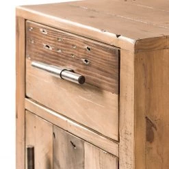 Ars manufacti Meuble bas Tamati - Pin massif / Métal - Pin / Noir -Meubles de salle de bain Soldes 2022 1000147138 190704 14114900019 DETAILS P000000001000147138