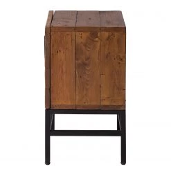 Ars manufacti Meuble bas Grasby - Pin massif / Métal - Pin / Noir -Meubles de salle de bain Soldes 2022 1000147141 190820 10505500027 DETAILS P000000001000147141