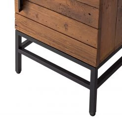 Ars manufacti Meuble bas Grasby - Pin massif / Métal - Pin / Noir -Meubles de salle de bain Soldes 2022 1000147141 190820 10505500029 DETAILS P000000001000147141