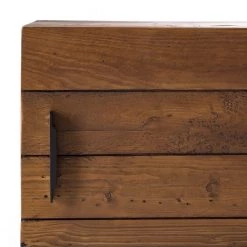 Ars manufacti Meuble bas Grasby - Pin massif / Métal - Pin / Noir -Meubles de salle de bain Soldes 2022 1000147141 190820 10505500030 DETAILS P000000001000147141