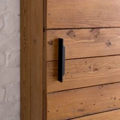 Ars manufacti Meuble haut Grasby - Pin massif / Métal - Pin / Noir -Meubles de salle de bain Soldes 2022 1000147154 190814 13244400021 DETAILS P000000001000147154