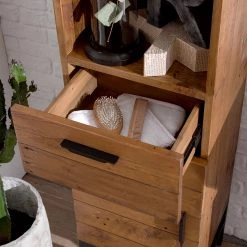 Ars manufacti Colonne de salle de bain Grasby - Pin massif / Métal - Pin / Noir -Meubles de salle de bain Soldes 2022 1000147155 190814 13244400026 DETAILS P000000001000147155