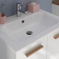 Pelipal Meuble avec vasque Quickset 923 I - Blanc / Imitation chêne de Riviera 12 Pelipal Meuble avec vasque Quickset 923 I - Blanc / Imitation chêne de Riviera -Meubles de salle de bain Soldes 2022 1000148044 190116 10023100003 GALLERYIMAGES P000000001000148044