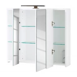 Germania Salle de bain 5 éléments Pescara III - Blanc / Imitation chêne de Navarre -Meubles de salle de bain Soldes 2022 1000149078 181214 16191200035 GALLERYIMAGES P000000001000149078