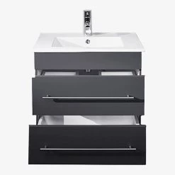 Posseik Meuble avec vasque Apollo - Anthracite -Meubles de salle de bain Soldes 2022 1000150336 190109 12441900610 GALLERYIMAGES P000000001000150336