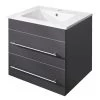 Posseik Meuble avec vasque Apollo - Anthracite -Meubles de salle de bain Soldes 2022 1000150336 190117 12441900607 IMAGE P000000001000150336