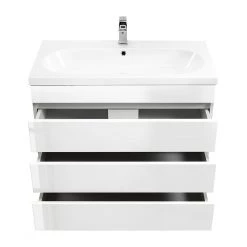 Posseik Meuble avec vasque Kali II - Blanc / Blanc brillant - Blanc brillant - Largeur : 90 cm 10 Posseik Meuble avec vasque Kali II - Blanc / Blanc brillant - Blanc brillant - Largeur : 90 cm -Meubles de salle de bain Soldes 2022 1000150340 190109 12442100634 GALLERYIMAGES P000000001000150340