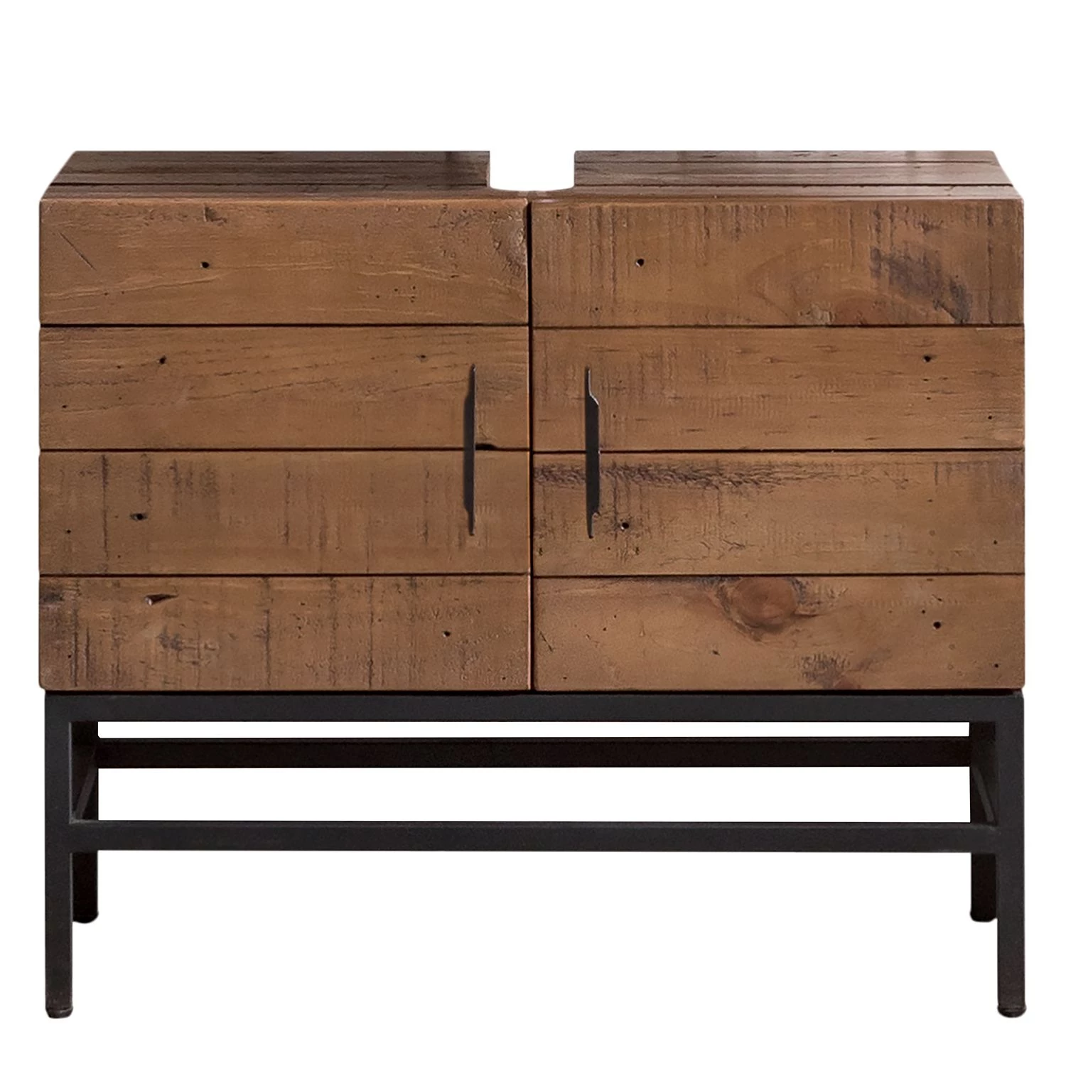 Ars manufacti Salle de bain Grasby I (5 éléments) - Pin massif / Métal - Pin / Noir 7 Ars manufacti Salle de bain Grasby I (5 éléments) - Pin massif / Métal - Pin / Noir – Image 5