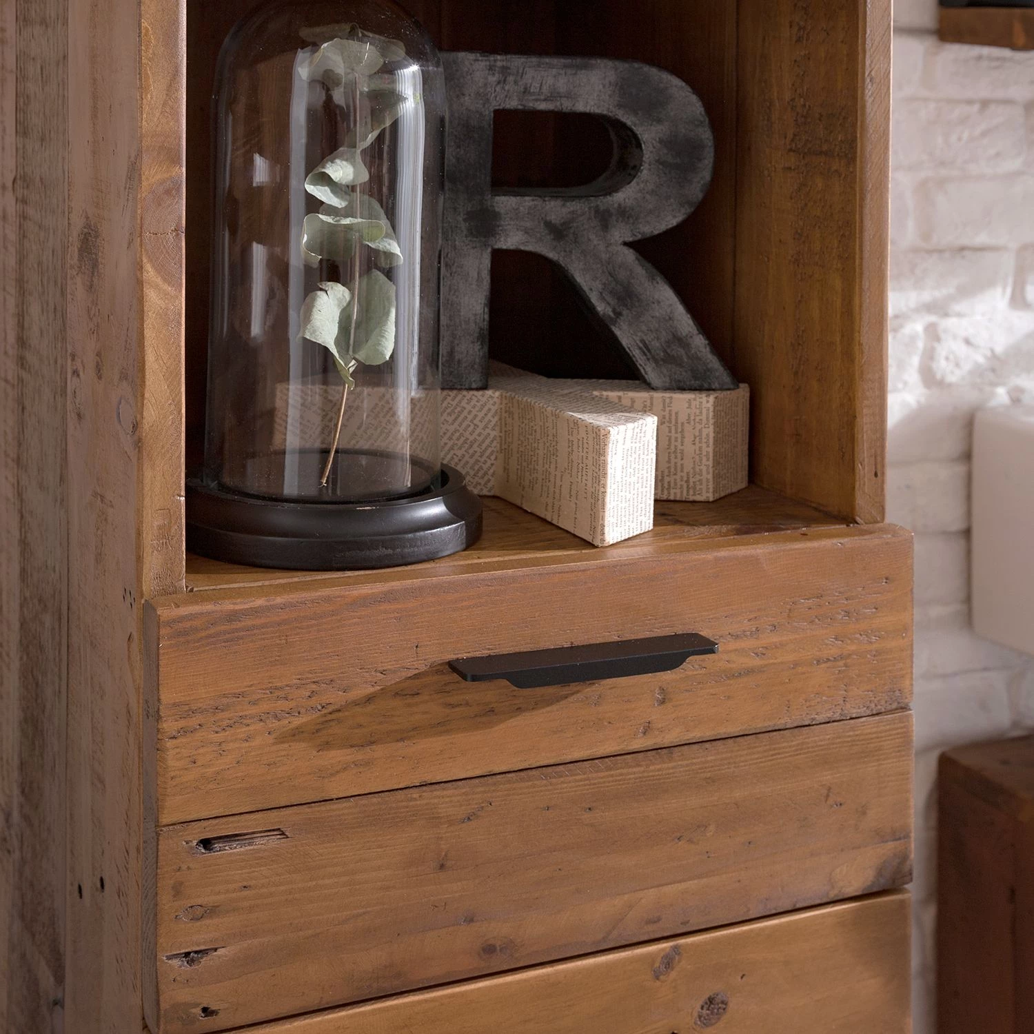 Ars manufacti Salle de bain Grasby I (5 éléments) - Pin massif / Métal - Pin / Noir 13 Ars manufacti Salle de bain Grasby I (5 éléments) - Pin massif / Métal - Pin / Noir – Image 11